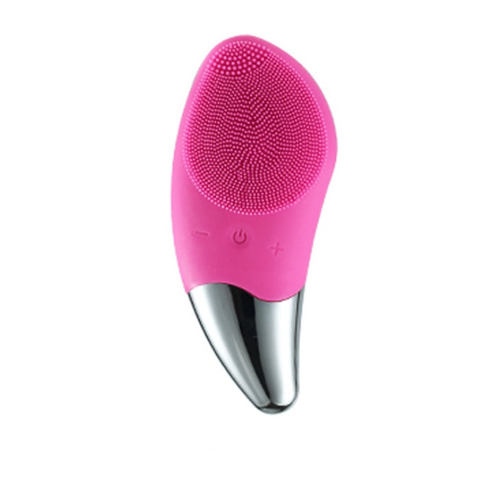Silicone Facial Cleansing Brush - Electric Face Scrubber | Hwaps