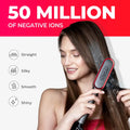 TYMO RING PLUS 50M ion brush - silky smooth hair results.