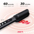 TYMO RING PLUS heated straightening comb with fast heat up and auto-off feature for safety.