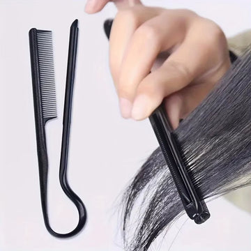 Focuses on "Hair Straightening V-Comb"